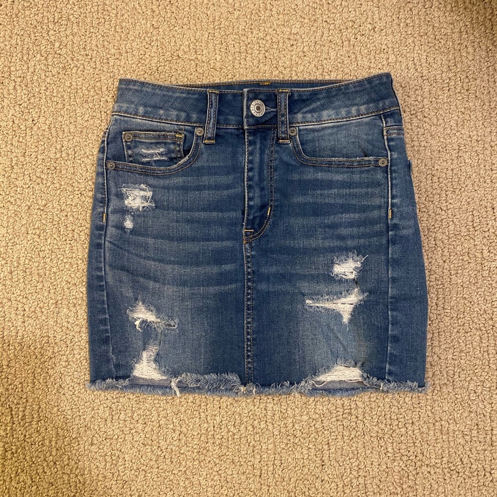 Jean skirt